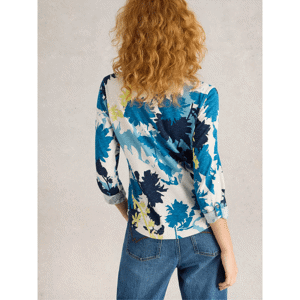 White Stuff Floral Annie Jersey Shirt